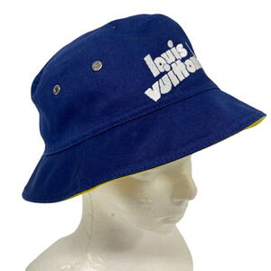 LOUIS VUITTON Blue Hat